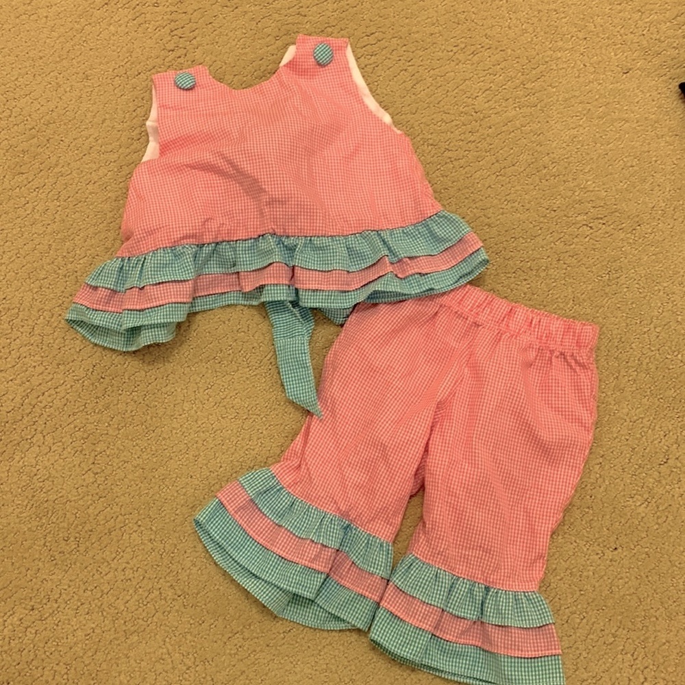 Two piece summer outfit